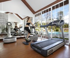 Casa Velha Palheiro Gym Raum mit Fitnessgeräten 