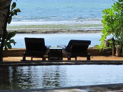 Hotel Barberyn Reef Pool mit Sicht aufs Meer