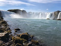 Wasserfall Island 