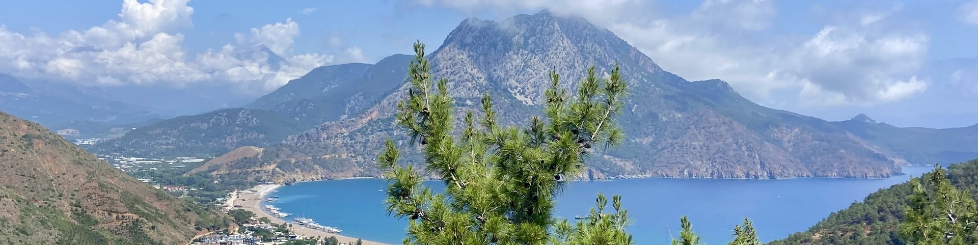 Blick auf Adrasan-Bucht