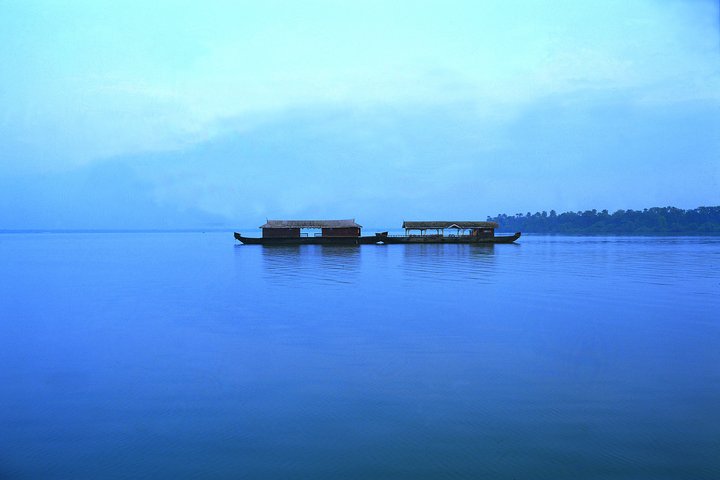 Kerala Hausboot auf Backwater See