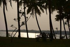 Hotel Kalari Rasayana Sicht auf den See