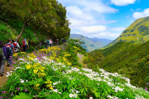 Wanderer auf Madeira 